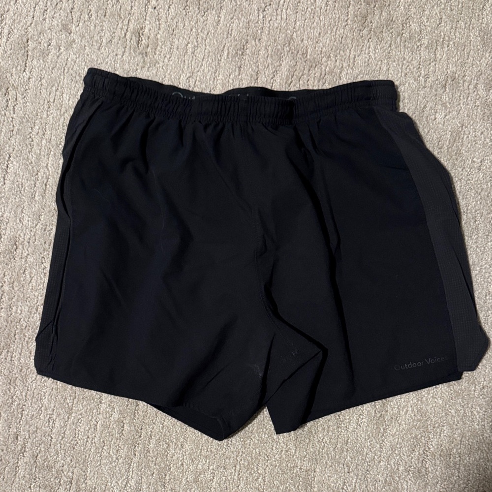 Outdoor Voices Men's Dark Athletic Shorts